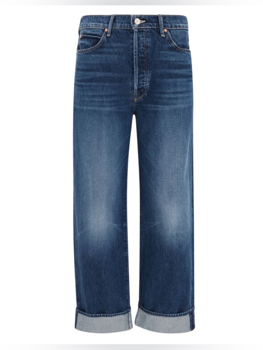 MOTHER SUPERIOR Jeans Lil’ Mother Lil’ Spitfire Nerdy Blue Size 24 - Picture 2 of 16